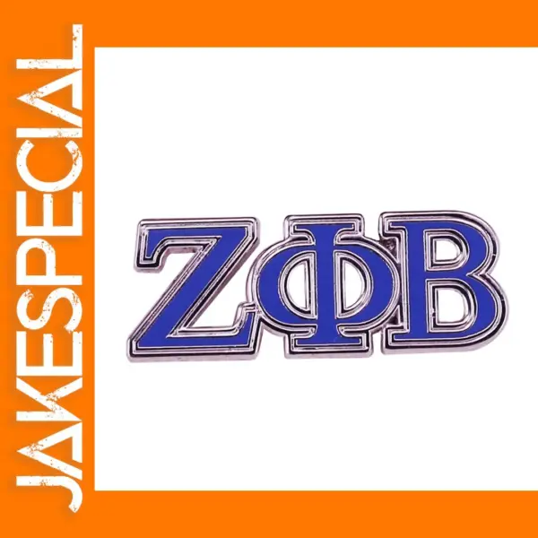 Zeta Phi Beta Enamel Badge Pin 1920 Greek Sorority