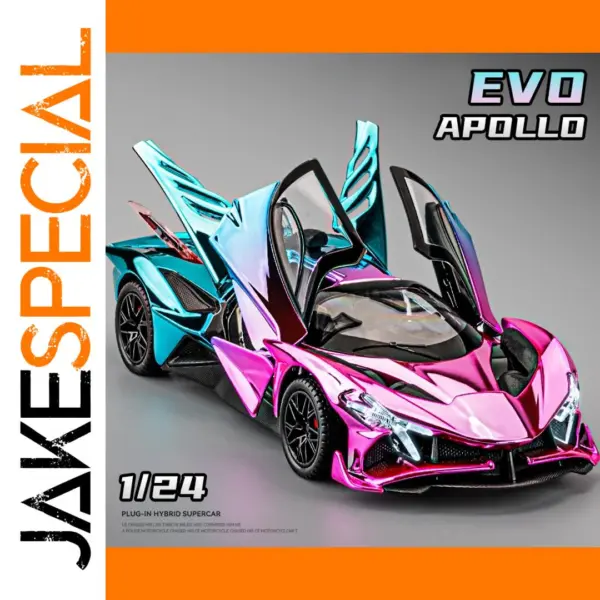 1/24 Scale Alloy Apollo EVO Super Car Model