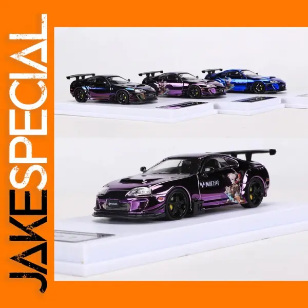 1:64 Scale Supra A80 Z Alloy Model Car