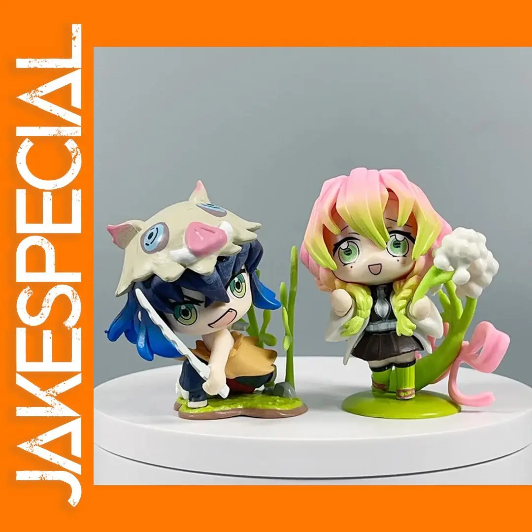 Demon Slayer Anime Model Figures Set of 4 1 Demon Slayer Anime Model Figures Set of 4