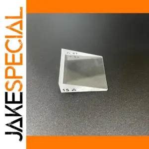 15 Degrees Optical Wedge Prism Set of 18