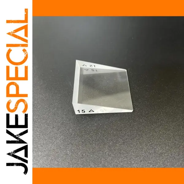 15 Degrees Optical Wedge Prism Set of 18
