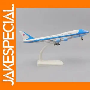 Metal Aircraft Model 20cm Air Force One B747