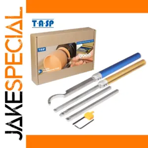 TASP 6 in 1 Woodturning Tool Set