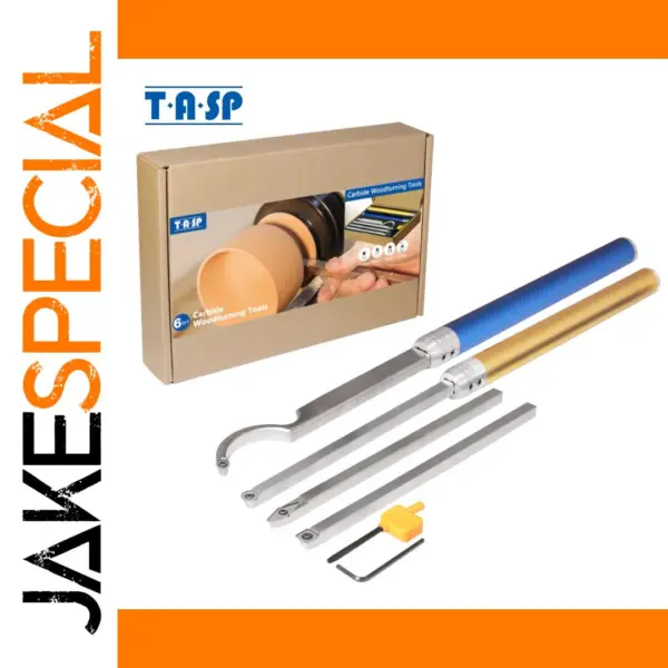 TASP 6 in 1 Woodturning Tool Set