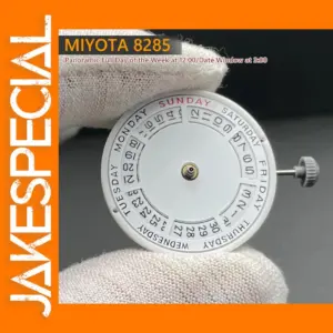 Miyota 8285 Automatic Watch Movement 21 Jewels