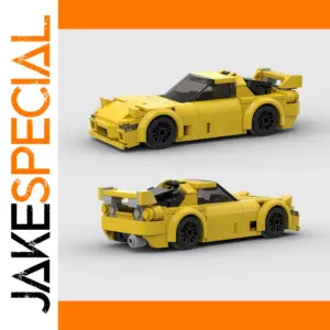 MOC RX-7 City Car Building Blocks Set