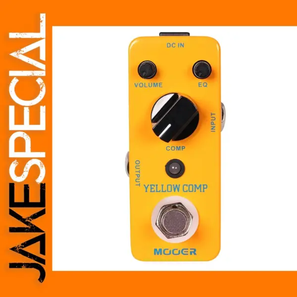 Mooer Yellow Comp Optical Compressor Pedal
