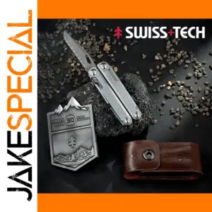 2024 Swiss+Tech 20-in-1 Multitool Pliers