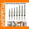 Self-Centering Hinge Drill Bit Set