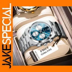 Luxury Waterproof Quartz Chronograph Men's Watch