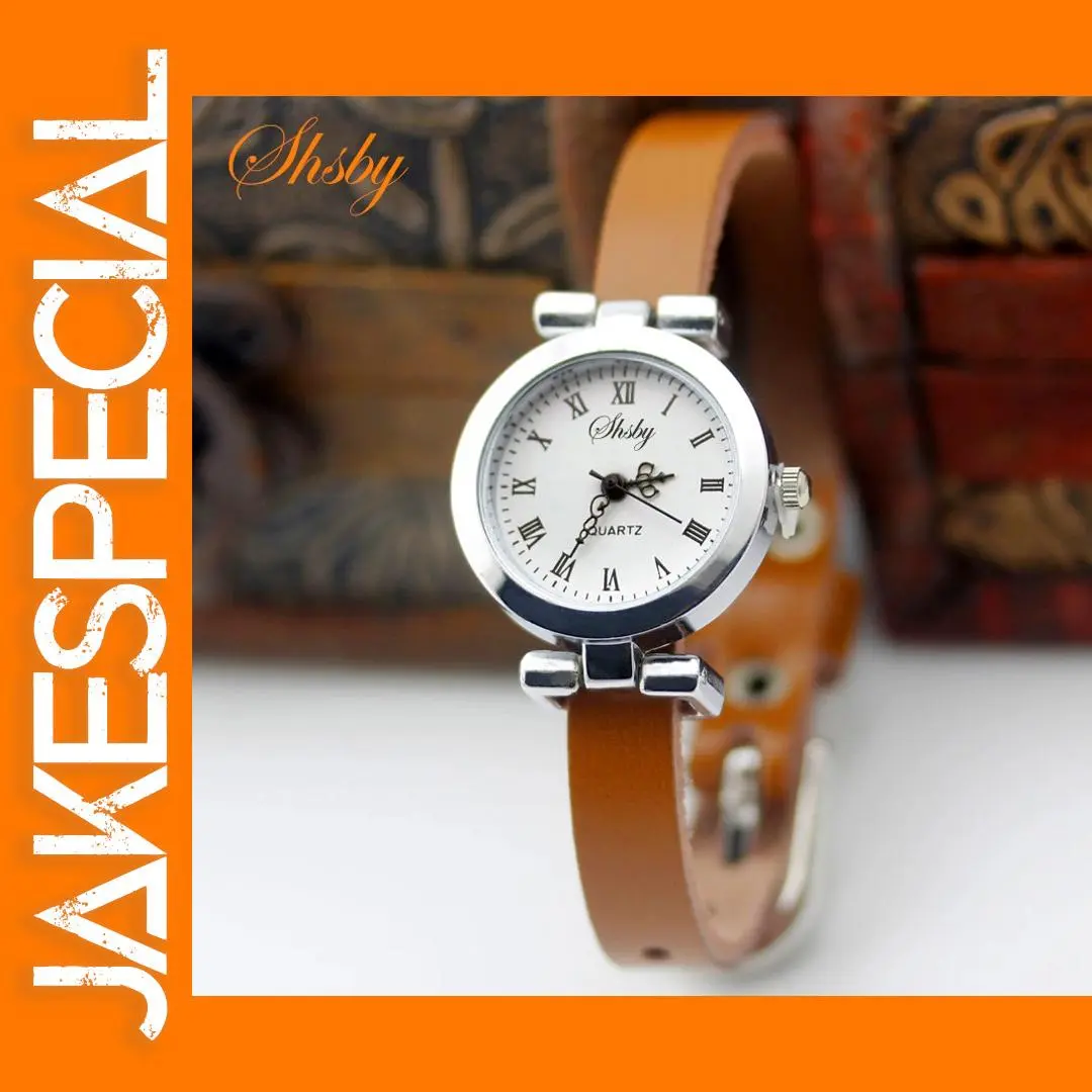 Shsby Vintage Genuine Leather Women's Watch 1 Shsby Vintage Genuine Leather Women's Watch