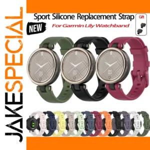 Garmin Lily Silicone Watch Strap Replacement