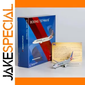 88033 Alloy Collectible American Airlines Boeing B737 MAX 8 Model
