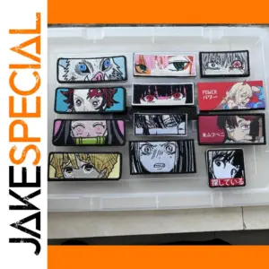 Anime Demon Slayer Hook and Loop Patches for Clothing