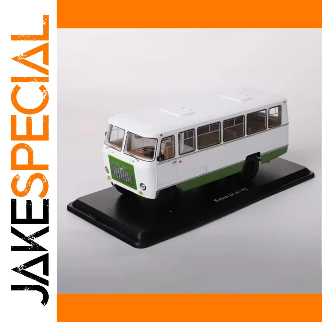 Kuban G1A1-02 Russian White Bus Model 1/43 Alloy Collection 1 Kuban G1A1-02 Russian White Bus Model 1/43 Alloy Collection