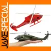 High Simulation Alloy Helicopter Model 1:100 Scale