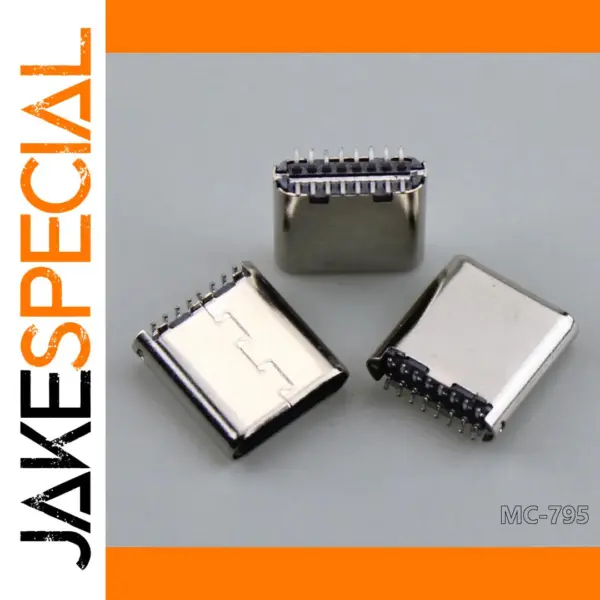 Micro USB 3.1 Type-C 16 Pin Connector Set