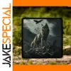 Tactical Wolf Printing Patch Hook & Loop for Clothing