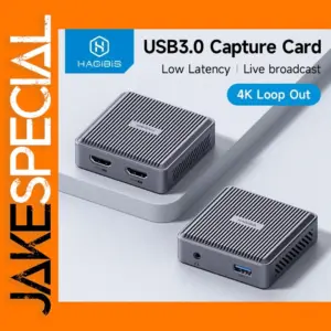 Hagibis 4K HDMI Video Capture Card for Gaming