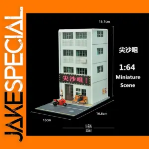 1/64 Scale Miniature City Scene Model Building