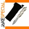 VG10 Damascus Steel Folding Knife with Brass Handle