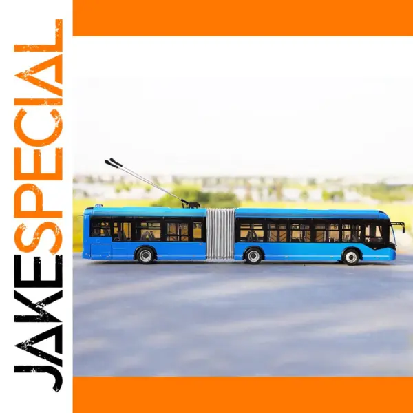 1/42 Scale Dual-Source Trolleybus Model