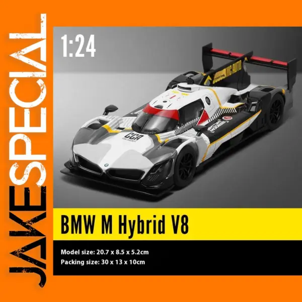 1:24 BMW M Hybrid V8 Diecast Model Car