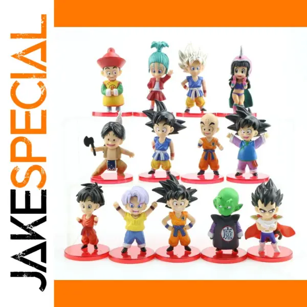13pcs Dragon Ball Mini Figures Collector Set