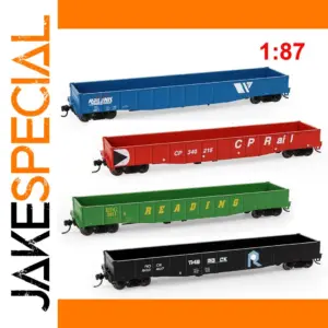 HO Scale 1:87 53ft Low-side Gondola Car