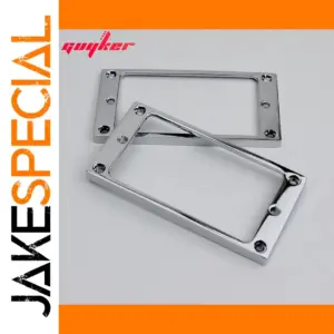 Chrome Humbucker Pickup Mounting Rings Set 2 PCS