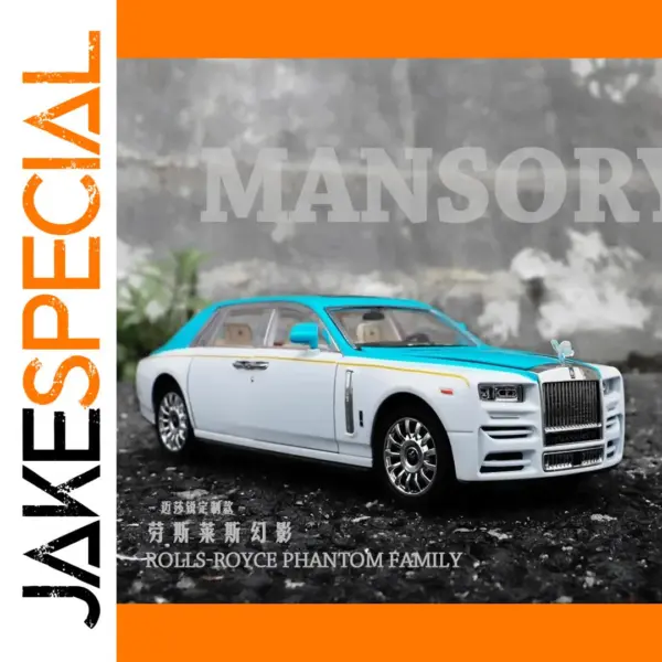 1:24 Scale Rolls Royce Phantom Diecast Model