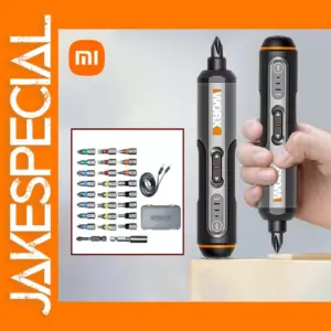 4V Mini Cordless Screwdriver Set with Bits