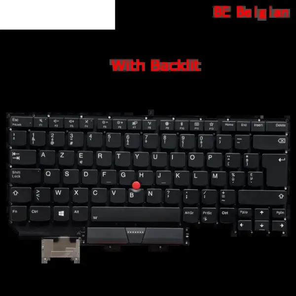 Backlit Keyboard for Lenovo ThinkPad X1 Carbon 5th Gen - Image 7