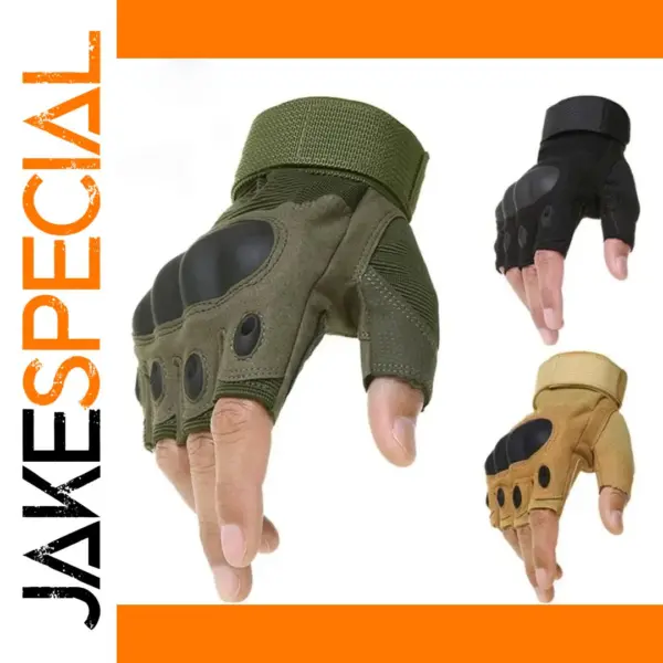 NoEnName_Null Tactical Half Finger Gloves for Outdoor Sports