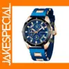 GADYSON A3071 Silicone Strap Business Watch