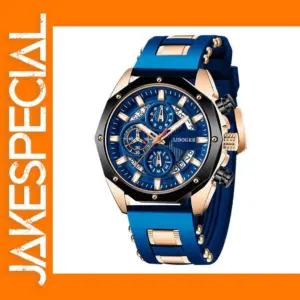 GADYSON A3071 Silicone Strap Business Watch