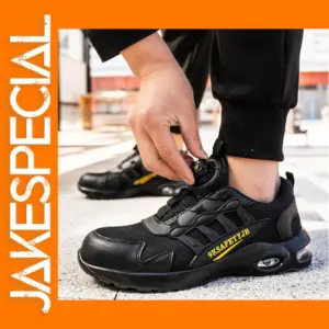 Breathable Steel Toe Safety Work Boots