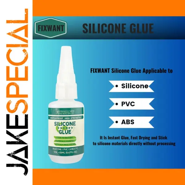 FIXWANT Silicone Glue 20ML for Silicone Bonding