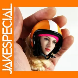 1/6 Scale Mini Motorcycle Helmet Accessory