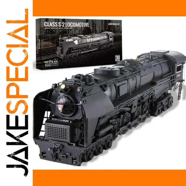 Class S-2 Locomotive 3D Metal Puzzle Kit
