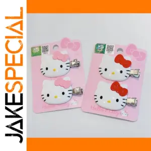 Hello Kitty Cartoon Hairpins Set for Girls