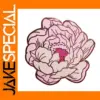 Peony Floral Copper Brooch Pin Accessory