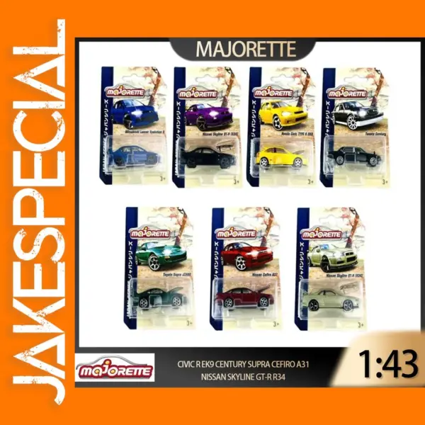 Majorette 1:64 Die Cast Car Model Collection