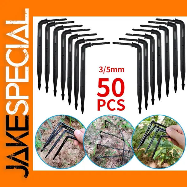 50PCS Bend Arrow Dripper Irrigation Kit