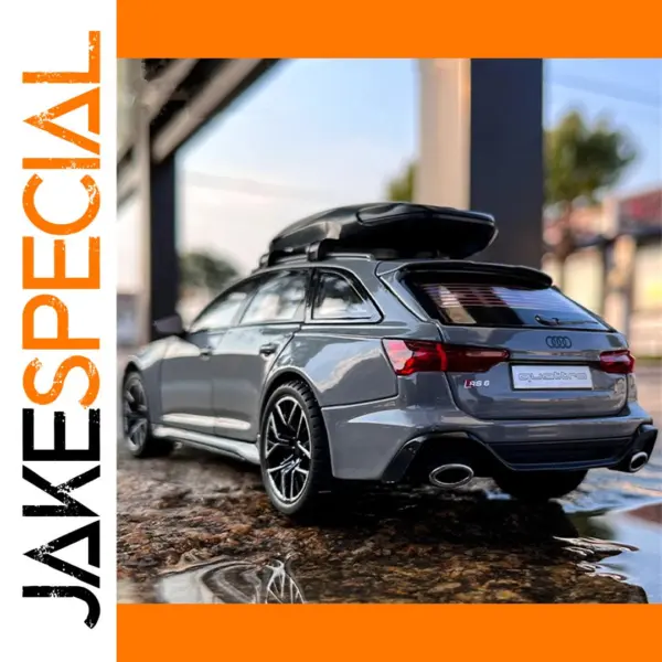 1/24 Audi RS6 Diecast Alloy Car Model