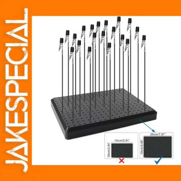 Model Painting Tool Set with Clips and Base