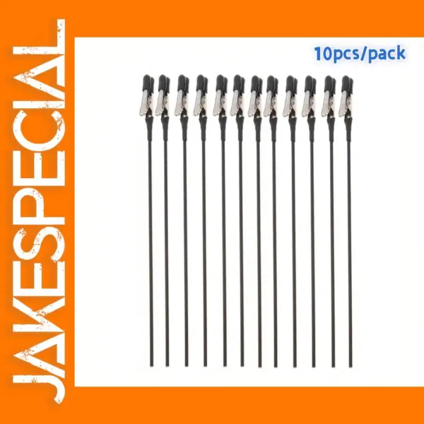 10pcs Rubber-Tipped Alligator Clips for Painting