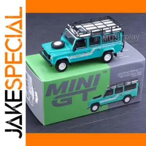 MINIGT 590 Defender110 1985 Green Diecast Model