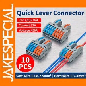 10Pcs Universal Wire Connectors CMK422 32A
